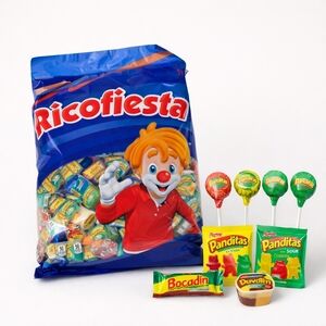 Fiesta Candy Variety Pack - Red, Yellow, Green
